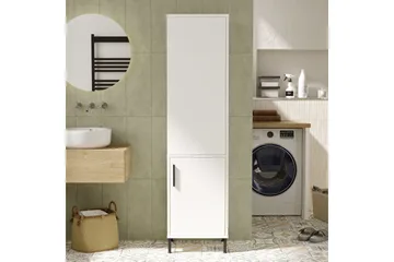 Rinorea Opbevaringsskab 45x173,6 cm - Hvid - Hus & renovering - Køkken & bad - Badeværelse - Badeværelsesmøbler - Vægskabe & højskabe