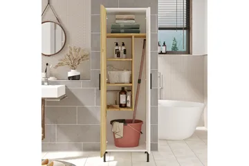 Rinorea Opbevaringsskab 50,4x165 cm - Brun - Hus & renovering - Køkken & bad - Badeværelse - Badeværelsesmøbler - Vægskabe & højskabe
