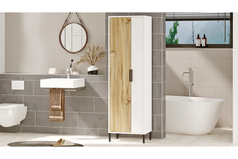 Rinorea Opbevaringsskab 50,4x165 cm, Brun