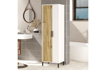 Rinorea Opbevaringsskab 50,4x165 cm - Brun - Hus & renovering - Køkken & bad - Badeværelse - Badeværelsesmøbler - Vægskabe & højskabe