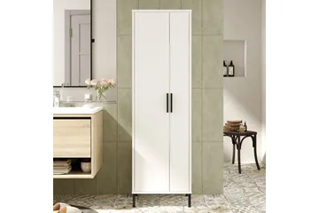 Rinorea Opbevaringsskab 50,4x165 cm - Hvid - Hus & renovering - Køkken & bad - Badeværelse - Badeværelsesmøbler - Vægskabe & højskabe