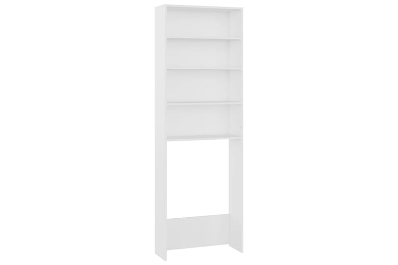 vaskemaskineskab 64x24x190 cm hvid - Hus & renovering - Køkken & bad - Badeværelse - Badeværelsesmøbler - Vægskabe & højskabe