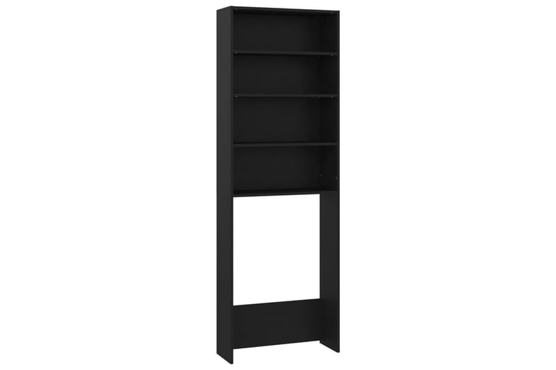 vaskemaskineskab 64x24x190 cm sort - Hus & renovering - Køkken & bad - Badeværelse - Badeværelsesmøbler - Vægskabe & højskabe