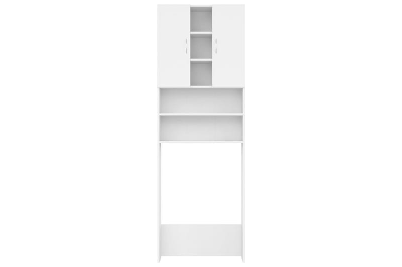 vaskemaskineskab 64x25,5x190 cm hvid - Hus & renovering - Køkken & bad - Badeværelse - Badeværelsesmøbler - Vægskabe & højskabe