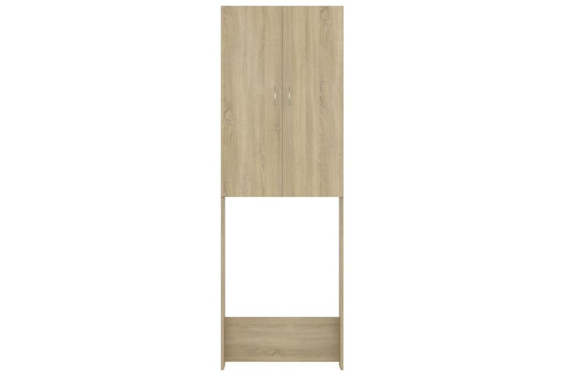 vaskemaskineskab 64x25,5x190 cm sonoma-eg - Hus & renovering - Køkken & bad - Badeværelse - Badeværelsesmøbler - Vægskabe & højskabe