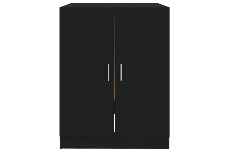 vaskemaskineskab 71x71,5x91,5 cm sort - Hus & renovering - Køkken & bad - Badeværelse - Badeværelsesmøbler - Vægskabe & højskabe