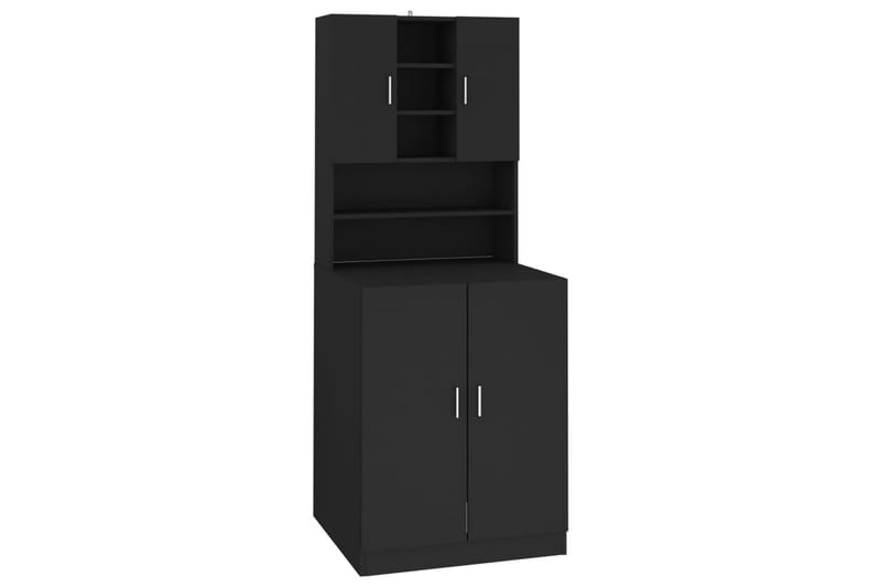 vaskemaskineskab sort - Hus & renovering - Køkken & bad - Badeværelse - Badeværelsesmøbler - Vægskabe & højskabe