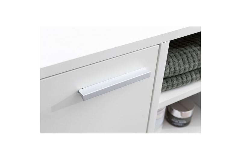 Vask Bundenhed Wohnling Folieret Spånplade 1 Dør 3 Opbevaringshylder Moderne - Hus & renovering - Køkken & bad - Badeværelse - Badeværelsesmøbler - Badeværelsesskab