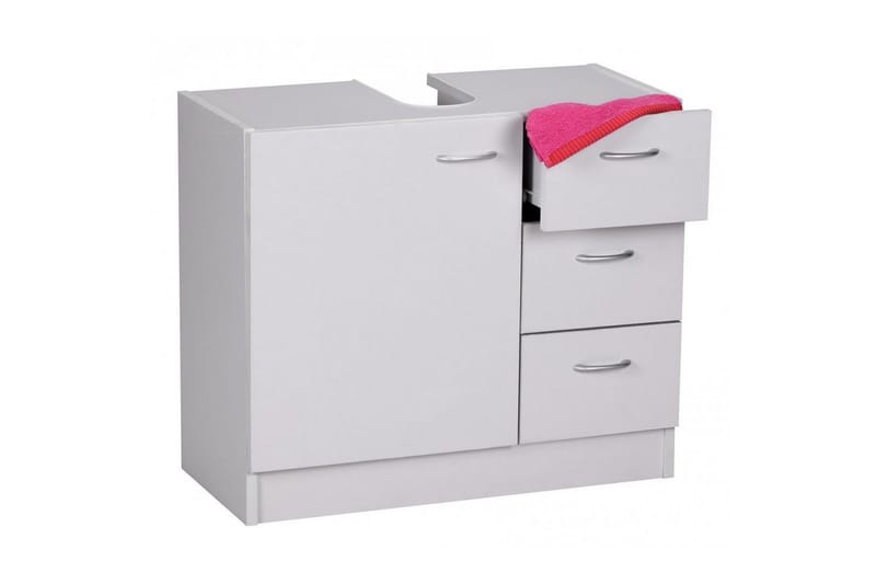 Vask Bundenhed Wohnling Folieret Spånplade 1 Dør 3 Skuffer Moderne, undefined