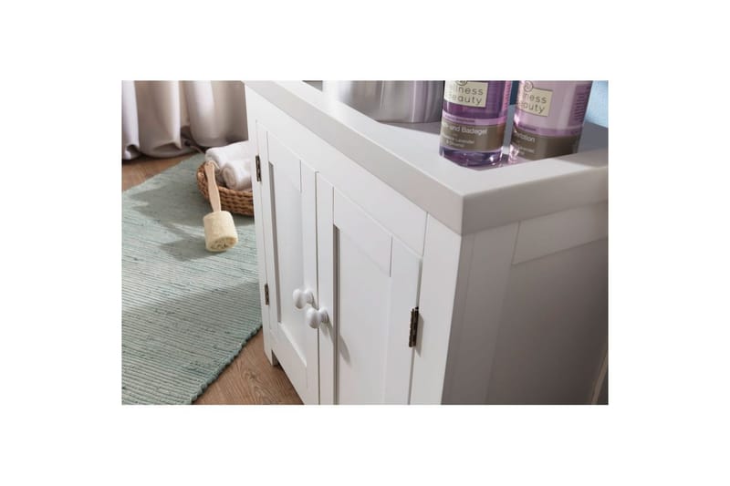 Vask Bundenhed Wohnling King Lakeret MDF 2 Døre Moderne - Hus & renovering - Køkken & bad - Badeværelse - Badeværelsesmøbler - Badeværelsesskab