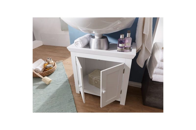 Vask Bundenhed Wohnling King Lakeret MDF 2 Døre Moderne - Hus & renovering - Køkken & bad - Badeværelse - Badeværelsesmøbler - Badeværelsesskab