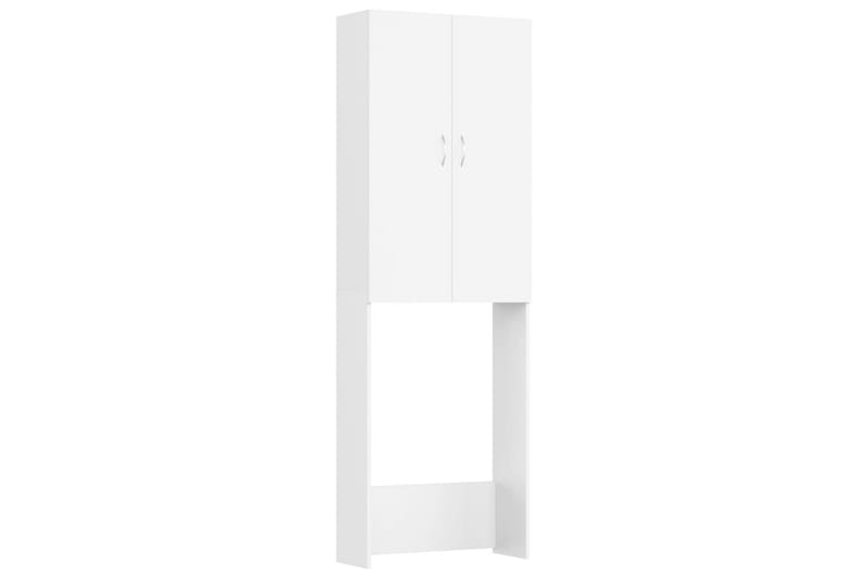 vaskemaskineskab 64x25,5x190 cm hvid - Hus & renovering - Køkken & bad - Badeværelse - Badeværelsesmøbler - Vægskabe & højskabe
