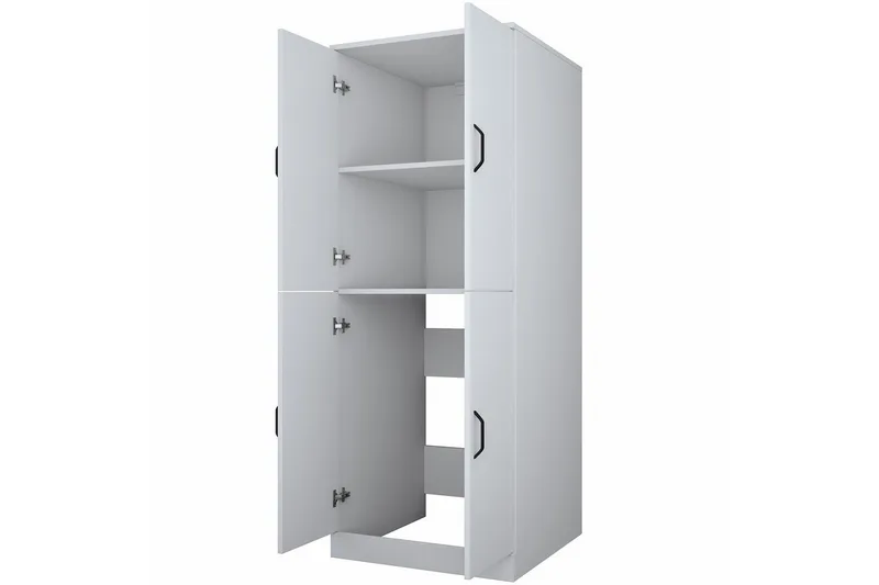 Vaskemaskineskab Ostwerwaltia Hvid - Hvid - Hus & renovering - Køkken & bad - Badeværelse - Badeværelsesmøbler - Badeværelsesskab