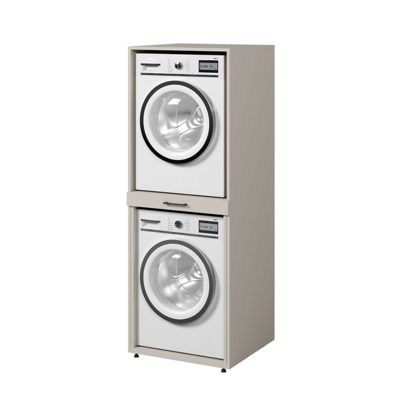 Vaskemaskine/Tørretumbler Skab Aza 1 Hylde - Cashmere - Hus & renovering - Køkken & bad - Badeværelse - Badeværelsesmøbler - Badeværelsesopbevaring