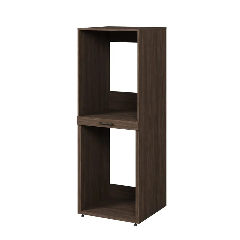 Vaskemaskine/Tørretumbler Skab Aza 1 Hylde, Valnød Villa