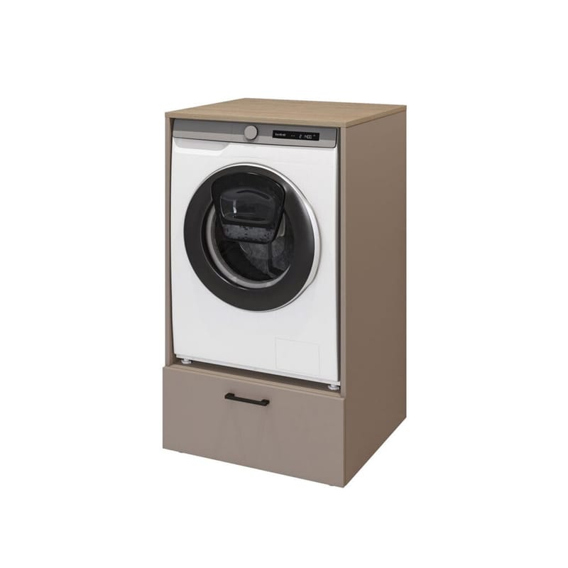 Vaskemaskine/Tørretumbler Skab Rosa med 1 Skuffe - Hus & renovering - Køkken & bad - Badeværelse - Badeværelsesmøbler - Badeværelsesopbevaring