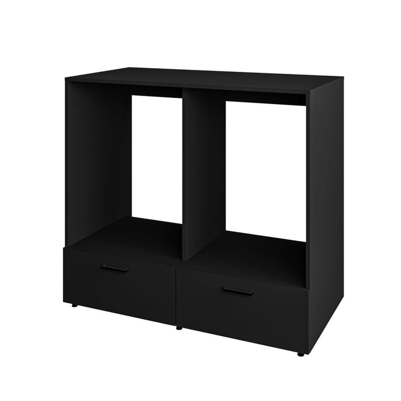 Vaskemaskine/Tørretumbler Skab Rosa med 2 Skuffer - Sort Onyx - Hus & renovering - Køkken & bad - Badeværelse - Badeværelsesmøbler - Badeværelsesopbevaring