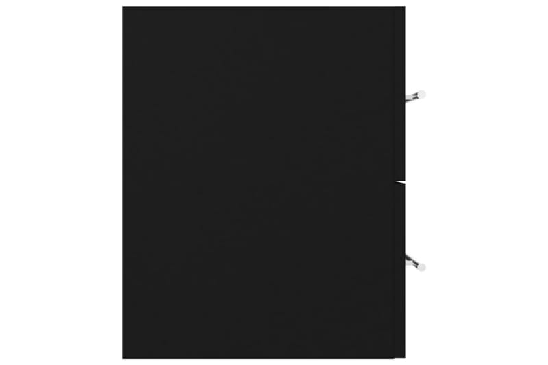 vaskeskab 100x38,5x48 cm spånplade sort - Sort - Hus & renovering - Køkken & bad - Badeværelse - Badeværelsesmøbler - Underskab badeværelse