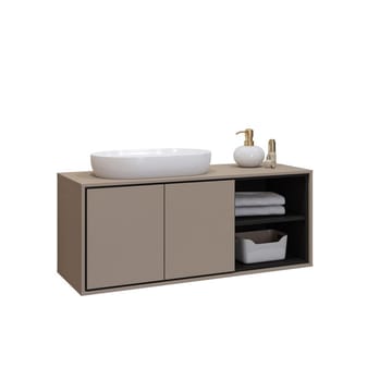Vaskeskab Irvine 2 Døre - Congo, 120 cm - Hus & renovering - Køkken & bad - Badeværelse - Badeværelsesmøbler - Badeværelsesskab