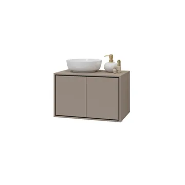 Vaskeskab Irvine 2 Døre - Congo, 78 cm - Hus & renovering - Køkken & bad - Badeværelse - Badeværelsesmøbler - Badeværelsesskab