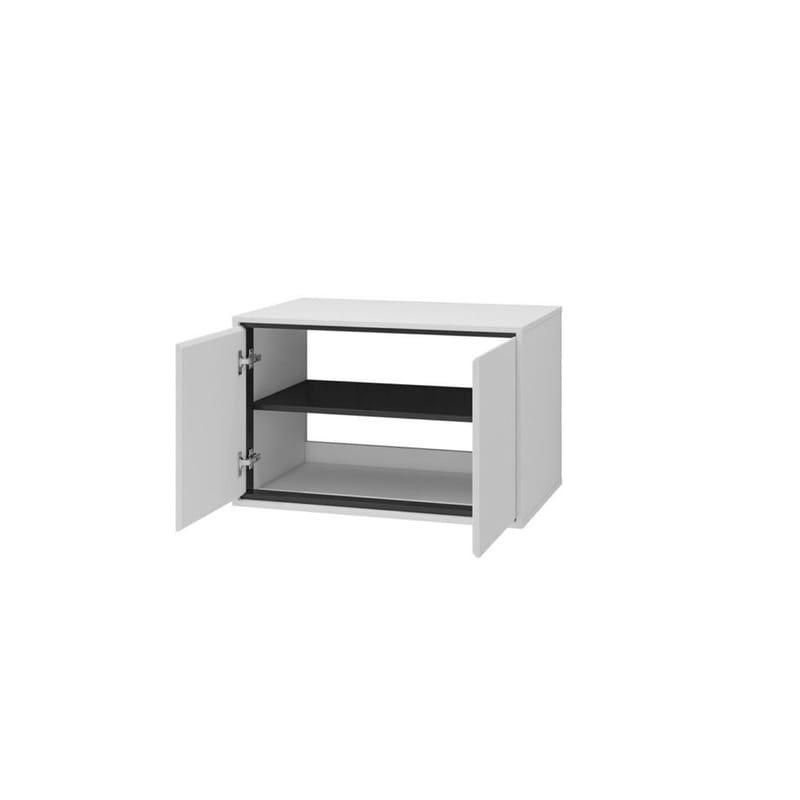 Vaskeskab Irvine 2 døre - Hvid Högglans, 78 cm - Hus & renovering - Køkken & bad - Badeværelse - Badeværelsesmøbler - Badeværelsesskab