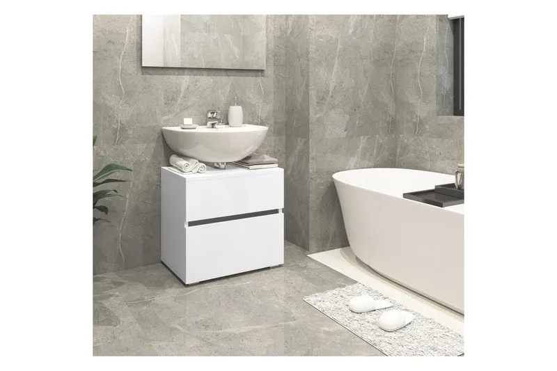 Vaskeskab Wisla 60x35x55 cm, Hvid - 60x35x55 cm, Hvid - Hus & renovering - Køkken & bad - Badeværelse - Badeværelsesmøbler - Underskab badeværelse