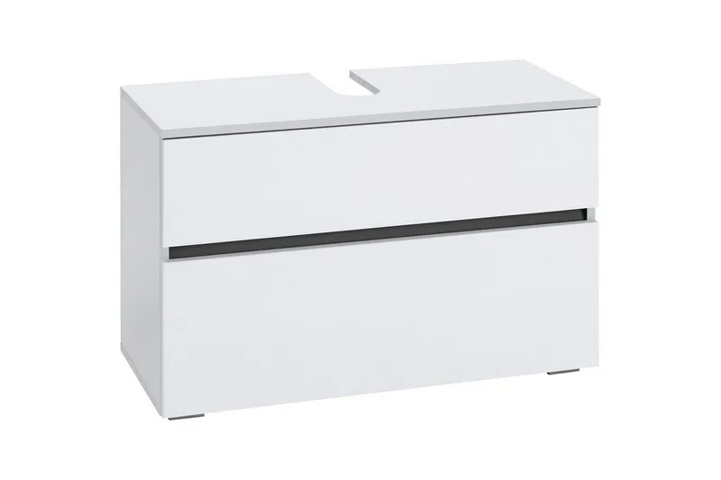 Vaskeskab Wisla 80x35x55 cm, Hvid, 80x35x55 cm, Hvid