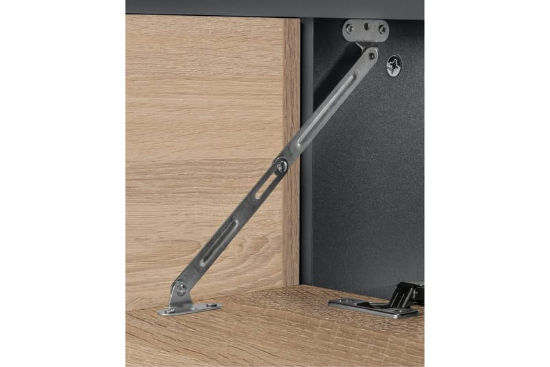 Vaskeskab Wisla 80x45x53 cm, Antracit/Eg - 80x45x53 cm, Antracit/Eg - Hus & renovering - Køkken & bad - Badeværelse - Badeværelsesmøbler - Underskab badeværelse