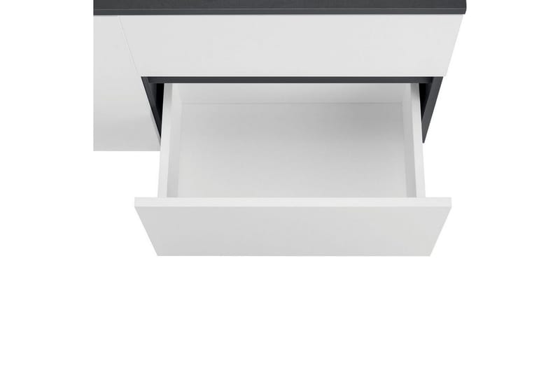 Vaskeskab Wisla 80x45x53 cm, Antracit/Hvid - 80x45x53 cm, Antracit/Hvid - Hus & renovering - Køkken & bad - Badeværelse - Badeværelsesmøbler - Badeværelsesskab