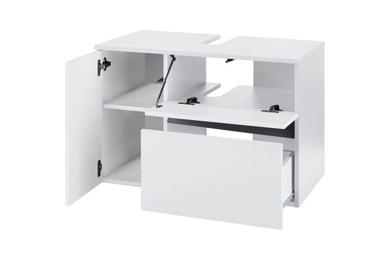 Vaskeskab Wisla 80x45x53 cm, Hvid - 80x45x53 cm, Hvid - Hus & renovering - Køkken & bad - Badeværelse - Badeværelsesmøbler - Underskab badeværelse