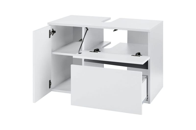 Vaskeskab Wisla 80x45x53 cm, Hvid - 80x45x53 cm, Hvid - Hus & renovering - Køkken & bad - Badeværelse - Badeværelsesmøbler - Badeværelsesskab