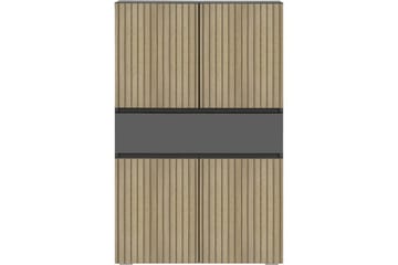 Wisla Højskab til Badeværelse 130x76x35 cm - Grå - Hus & renovering - Køkken & bad - Badeværelse - Badeværelsesmøbler - Badeværelsesskab