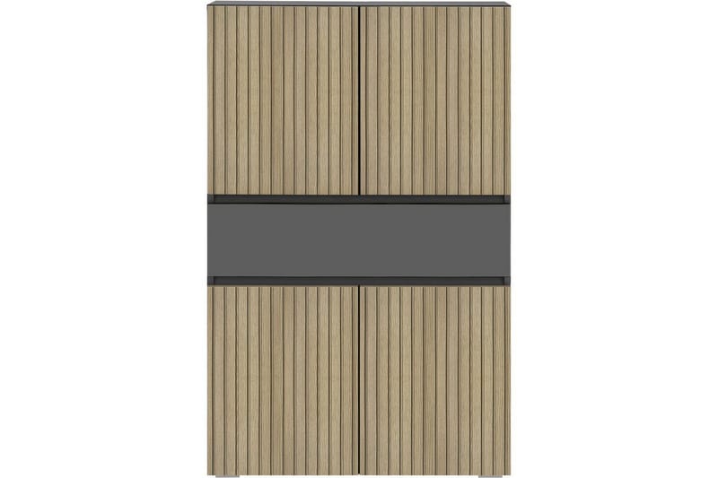 Wisla Højskab til Badeværelse 130x76x35 cm - Grå - Hus & renovering - Køkken & bad - Badeværelse - Badeværelsesmøbler - Badeværelsesskab