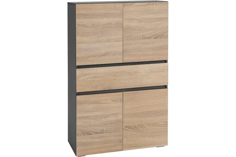 Wisla Højskab til Badeværelse 130x76x35 cm - Grå - Hus & renovering - Køkken & bad - Badeværelse - Badeværelsesmøbler - Badeværelsesskab