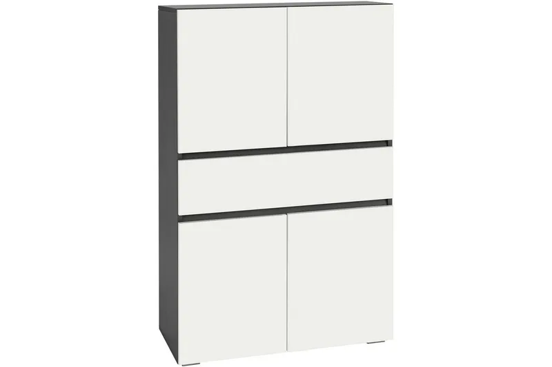 Wisla Højskab til Badeværelse 130x76x35 cm - Grå - Hus & renovering - Køkken & bad - Badeværelse - Badeværelsesmøbler - Badeværelsesskab