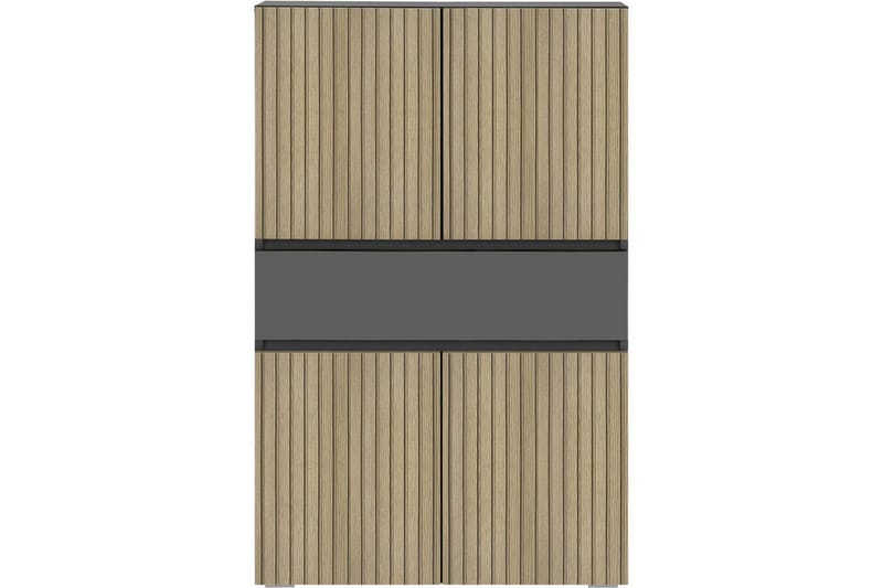 Wisla Højskab til Badeværelse 130x76x35 cm - Grå - Hus & renovering - Køkken & bad - Badeværelse - Badeværelsesmøbler - Badeværelsesskab