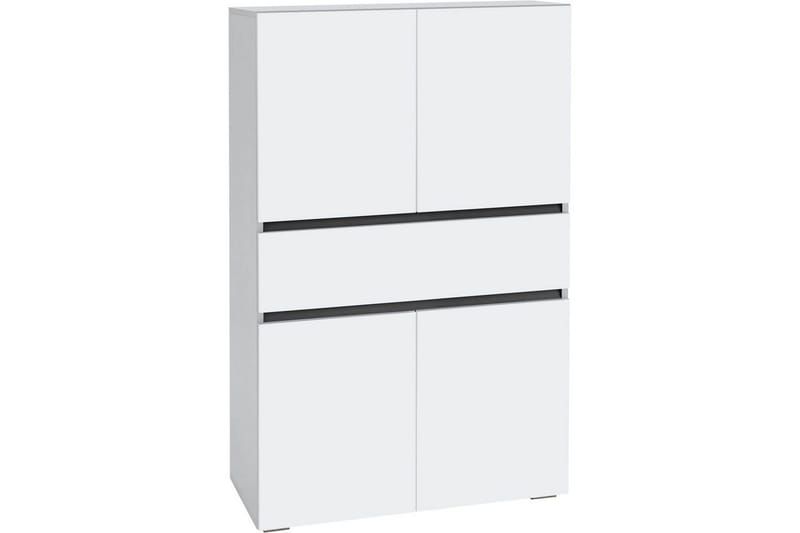 Wisla Højskab til Badeværelse 130x76x35 cm, Hvid