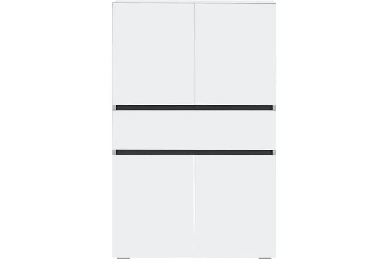 Wisla Højskab til Badeværelse 130x76x35 cm - Hvid - Hus & renovering - Køkken & bad - Badeværelse - Badeværelsesmøbler - Badeværelsesskab