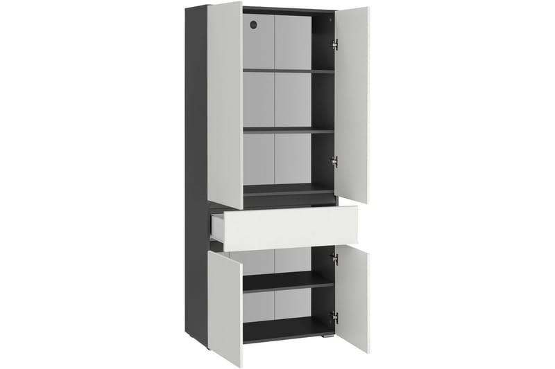 Wisla Højskab til Badeværelse 180x76x37 cm - Hvid - Hus & renovering - Køkken & bad - Badeværelse - Badeværelsesmøbler - Badeværelsesskab