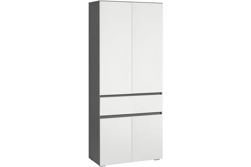 Wisla Højskab til Badeværelse 180x76x37 cm, Hvid