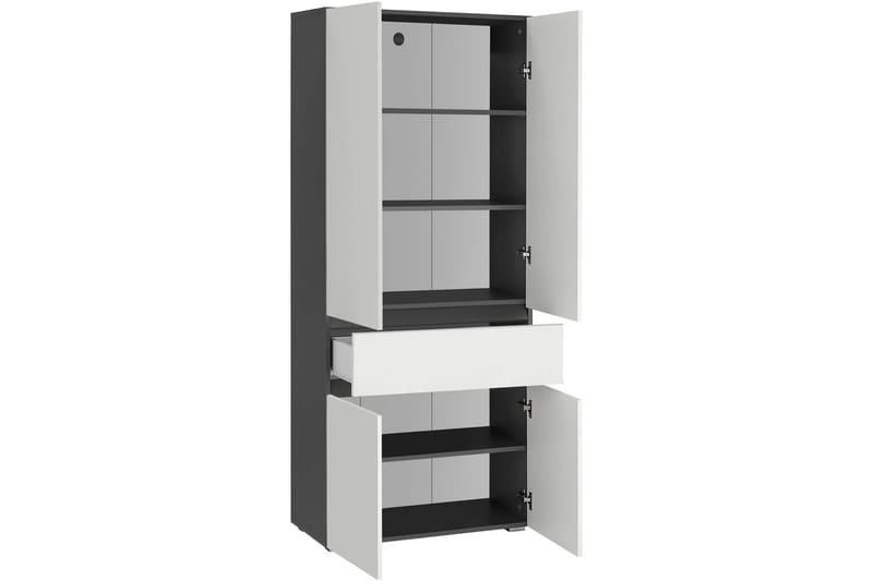 Wisla Højskab til Badeværelse 180x76x37 cm - Hvid - Hus & renovering - Køkken & bad - Badeværelse - Badeværelsesmøbler - Badeværelsesskab