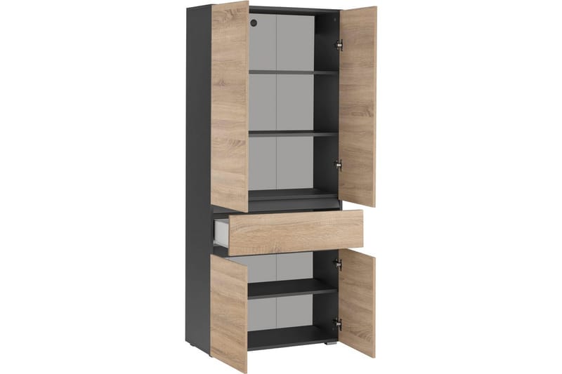 Wisla Højskab til Badeværelse 180x76x37 cm - Natur - Hus & renovering - Køkken & bad - Badeværelse - Badeværelsesmøbler - Badeværelsesskab