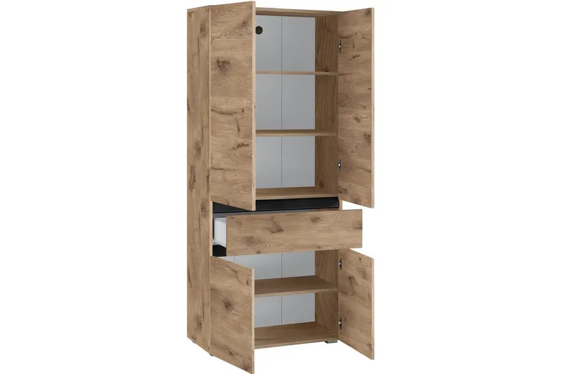 Wisla Højskab til Badeværelse 180x76x37 cm - Natur - Hus & renovering - Køkken & bad - Badeværelse - Badeværelsesmøbler - Badeværelsesskab