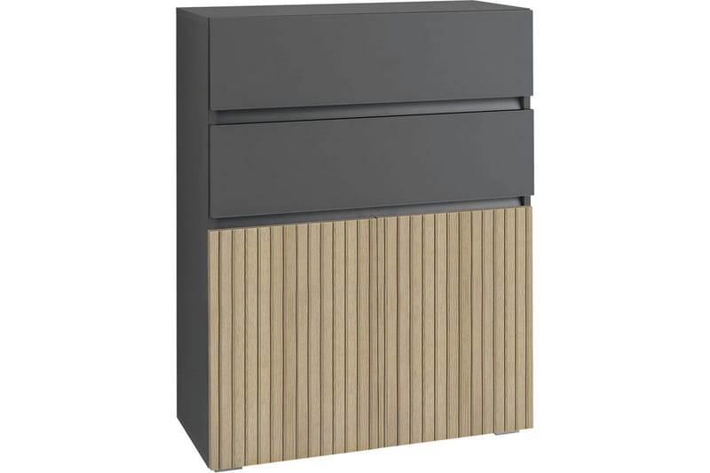 Wisla Højskab til Badeværelse 98x76x35 cm, Natur