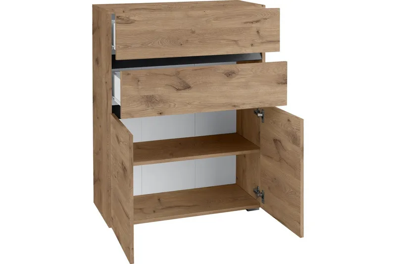 Wisla Højskab til Badeværelse 98x76x35 cm - Natur - Hus & renovering - Køkken & bad - Badeværelse - Badeværelsesmøbler - Badeværelsesskab