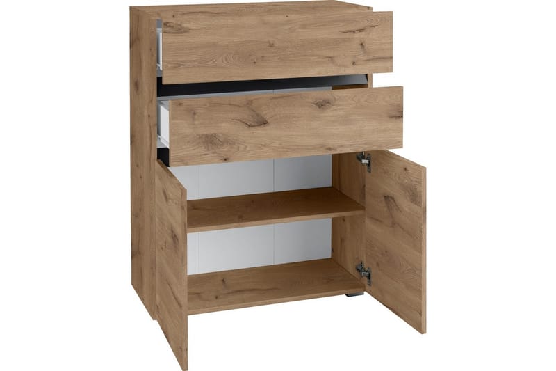 Wisla Højskab til Badeværelse 98x76x35 cm - Natur - Hus & renovering - Køkken & bad - Badeværelse - Badeværelsesmøbler - Badeværelsesskab