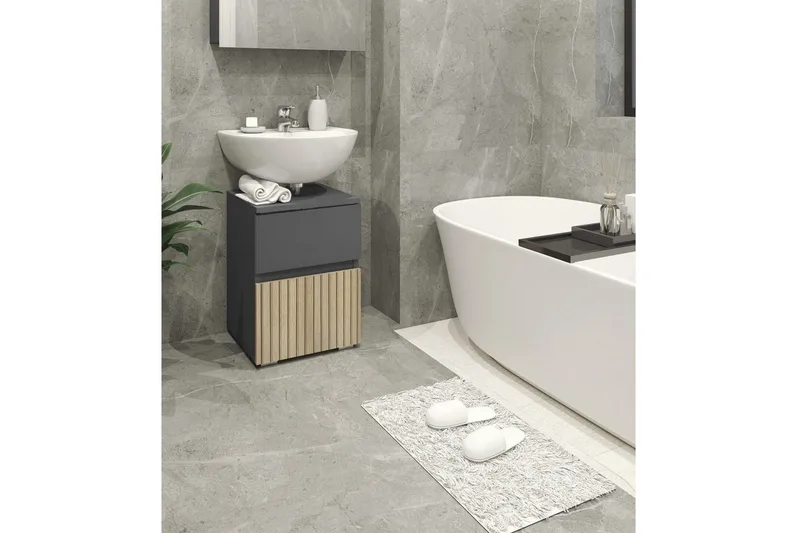 Wisla Vaskeskab 40 cm - Natur - Hus & renovering - Køkken & bad - Badeværelse - Badeværelsesmøbler - Underskab badeværelse