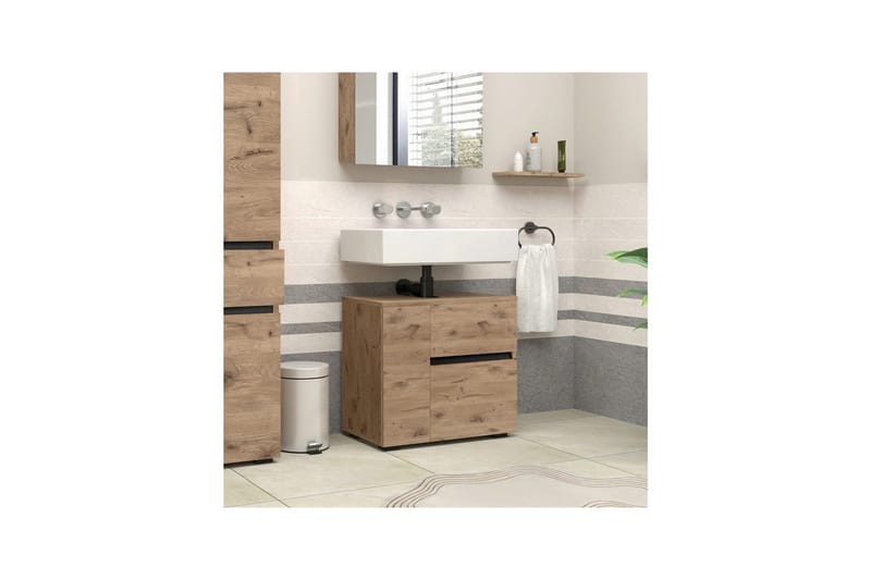 Wisla Vaskeskab 60 cm - Natur - Hus & renovering - Køkken & bad - Badeværelse - Badeværelsesmøbler - Underskab badeværelse
