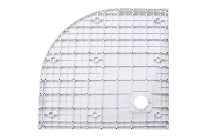 brusebakke SMC 90x90 cm hvid - Hvid - Hus & renovering - Køkken & bad - Badeværelse - Brusearmatur & tilbehør