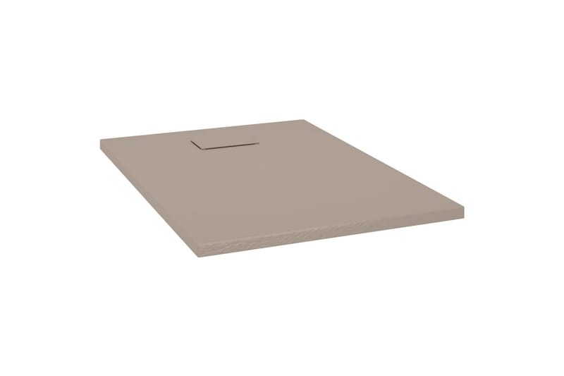 brusekar 100x70 cm SMC brun - Brun - Hus & renovering - Køkken & bad - Badeværelse - Brusearmatur & tilbehør